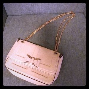 Nude crossbody purse